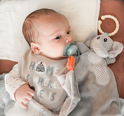 Baby with Dummy