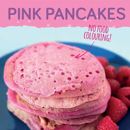 Recipe: Pink Pancakes  image