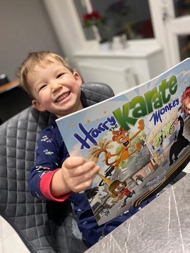 Book Review: Harry the Karate Monkey by Stuart Simmonds and Bill Greenhead, worth £7.99  image