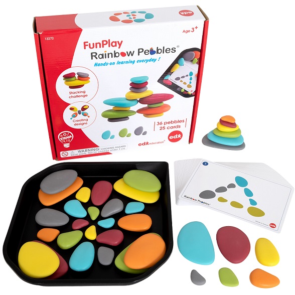 Edx Education FunPlay Rainbow Pebbles, worth £25.99