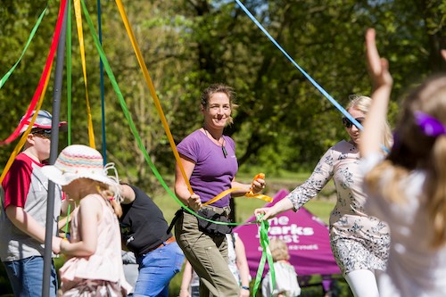Mini May Day Celebration at Campbell Park, Milton Keynes  image