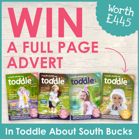 Win a Full Page Advert in the Toddle About South Bucks Magazine worth £445  image