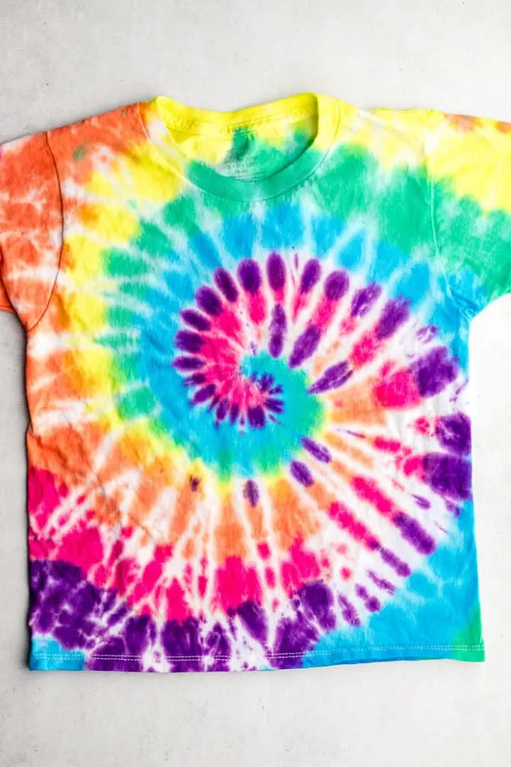 Tie Dye T-shirts Activity  image