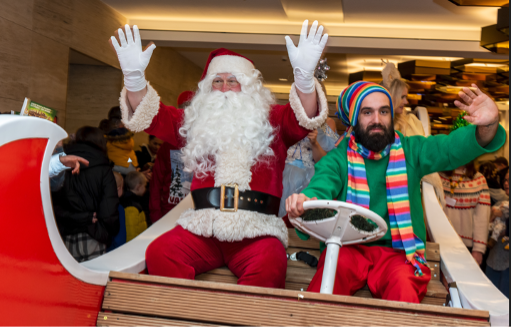 The Main man is Back! Santa arrives at centre:mk on 18th November  image