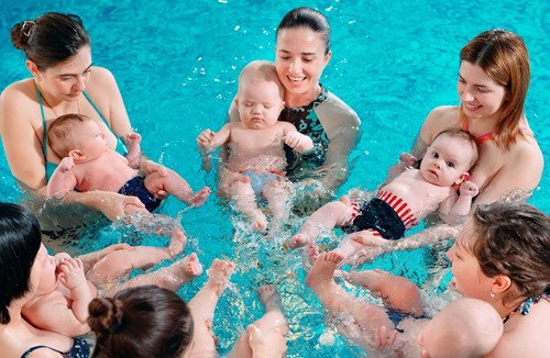 The Surprising Benefits Of Baby Swimming Lessons  image