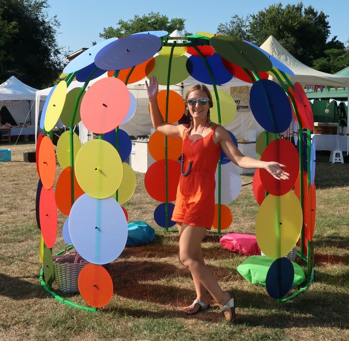 Sensory art for everyone this Summer in Jephson Gardens  image