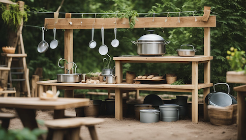 How Mud Kitchens Foster Holistic Child Development  image