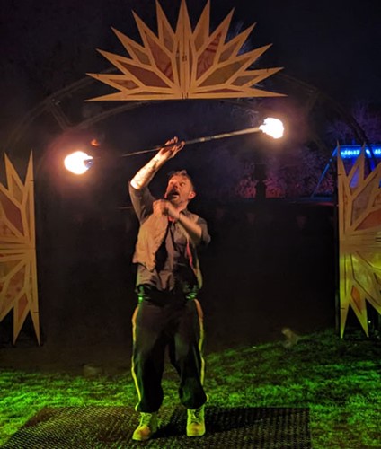 Fire Juggling
