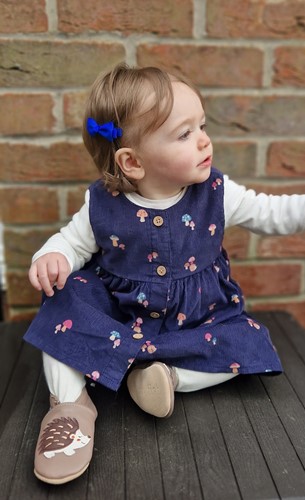 Review: Little Pickle Hedgehog Soft Leather Baby Shoes, worth between £12.99 & £13.99  image