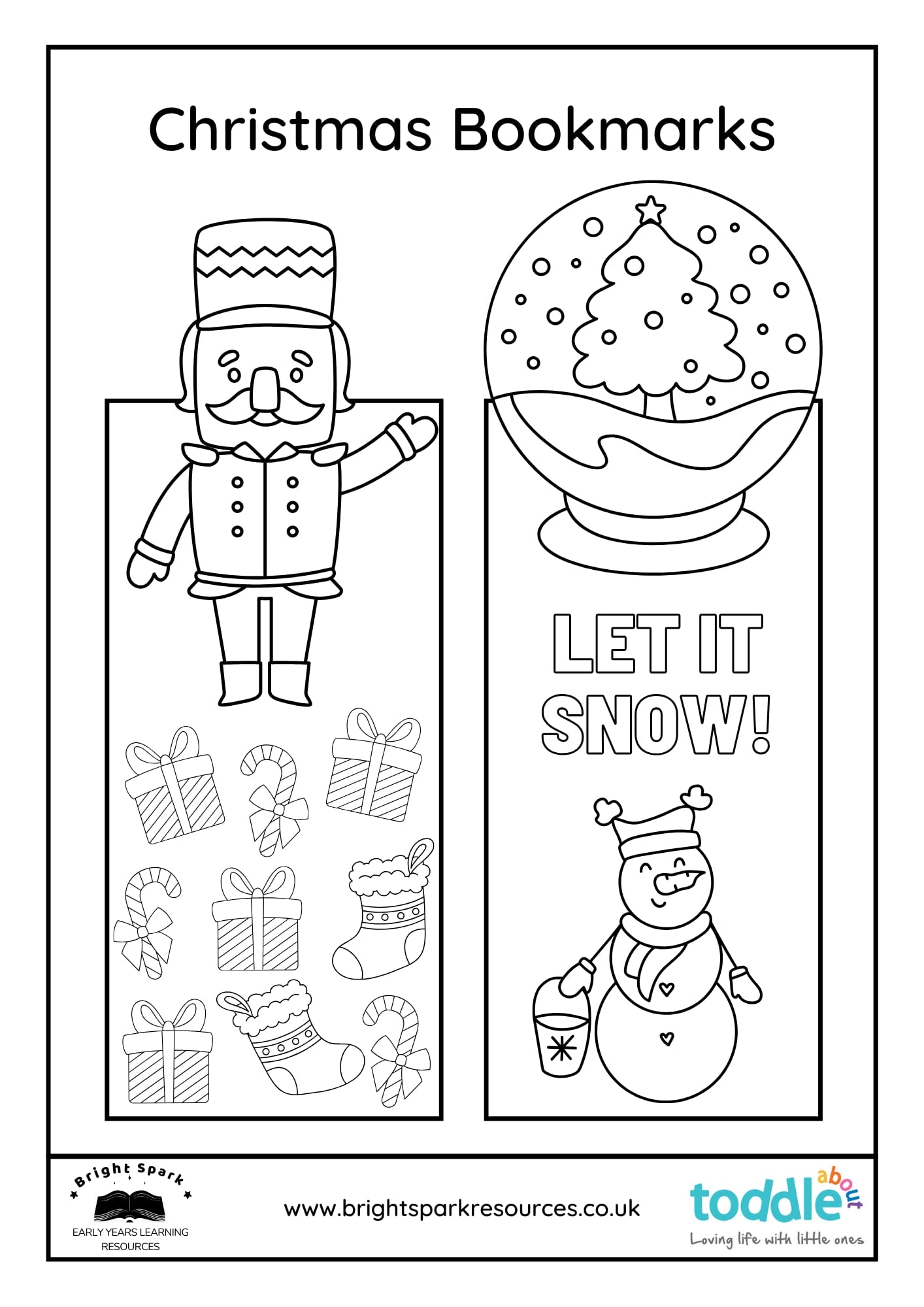 Design a Christmas Bookmark  image
