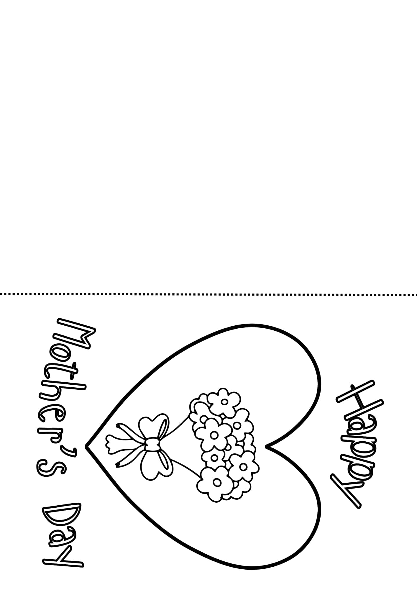 Happy Mother's Day Flower's Card  image