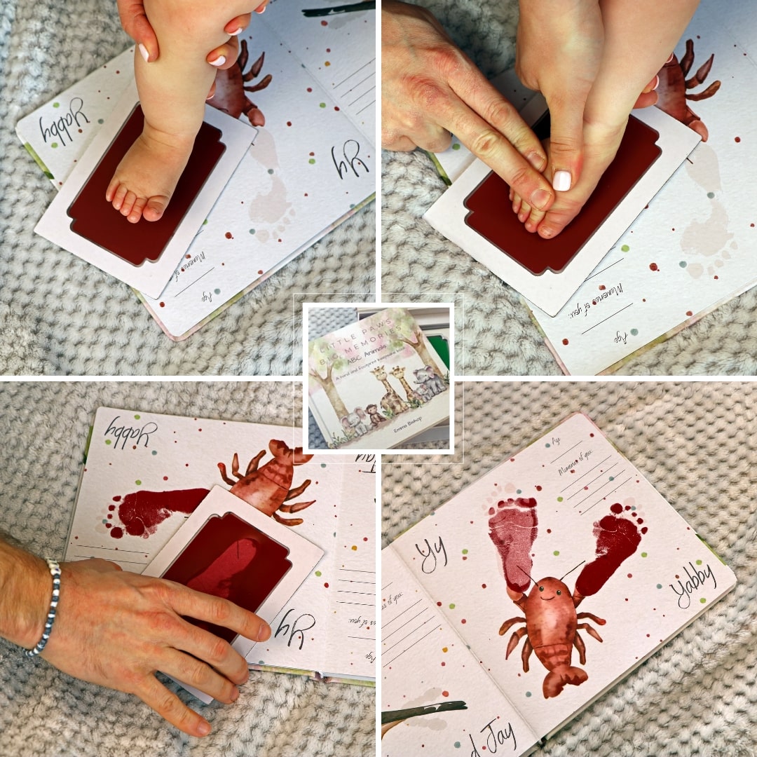 ABC Animals: A Hand and Footprint Keepsake Book, worth £24.80