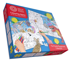 Review: Natural History Museum Colouring Jigsaw, worth £15.99  image