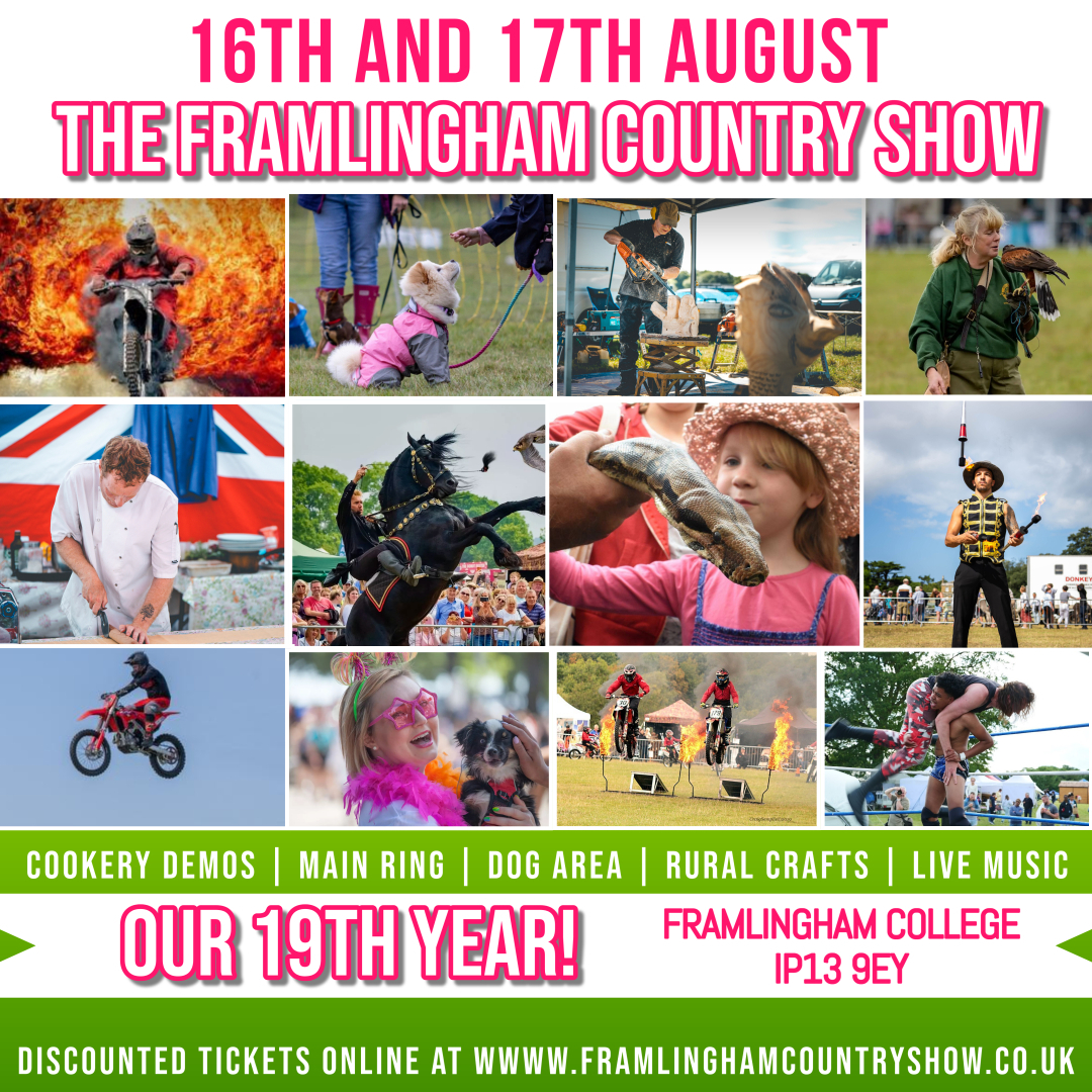 Win A Family Ticket to The Framlingham Country Show, worth £35  image