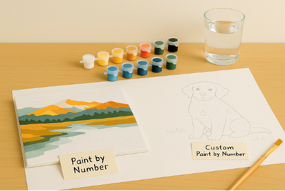 Paint By Numbers indoor activities