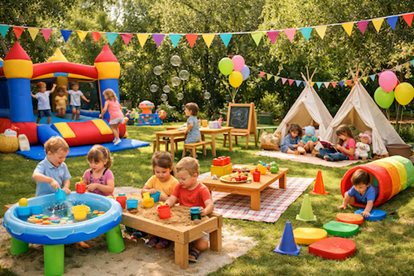 Outdoor Party Ideas That Toddlers and Young Children Adore  image