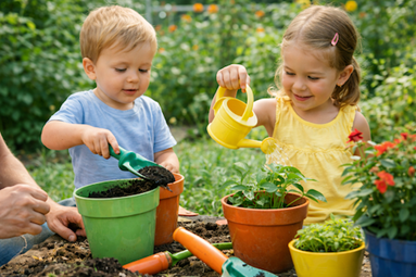 Easy Gardening Activities for Toddlers and Pre-Schoolers  image
