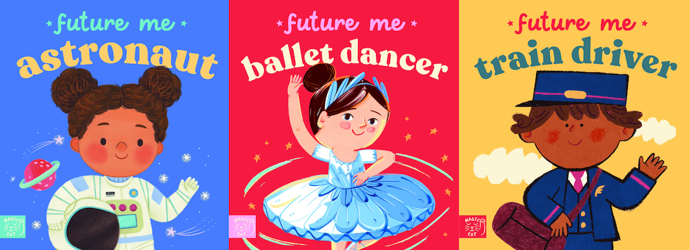 Future Me: Ballet Dancer, Train Driver & Astronaut Book Bundle, worth £23.97