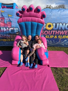 Family Day Out at Bounce South West Inflatable Park  image