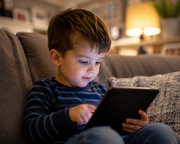 Children’s Screen Time and Eye Strain: Simple Tips for Families  image