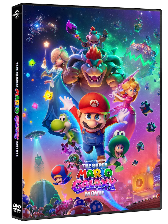 Win The Super Mario Galaxy Movie on DVD  image