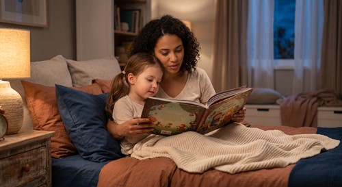 Bedtime Stories for Kids: How to Choose the Right Story After a Big-Feelings Day  image
