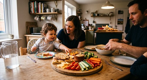 The Sharing Platter Trick: A Calmer Way to Do Teatime with a Toddler  image