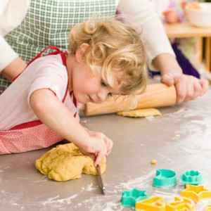 Fussy easters are often more inclined to eat food if they have played a part in making it