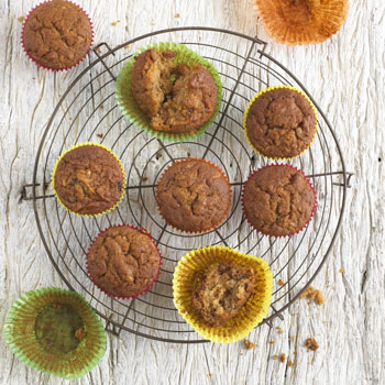 Carrot Apple & Sultana Muffins