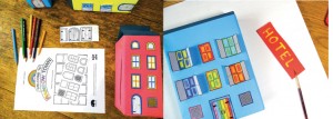 Rainbow Town Craft for Children  image