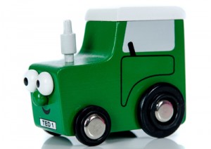Review: Mini Tractor Ted Wooden Toy, worth £4.99  image