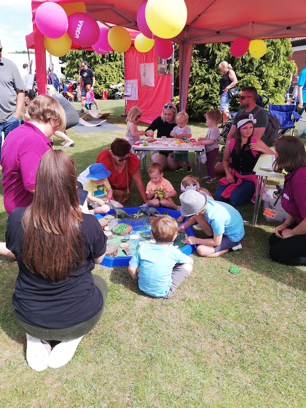 Stall holder activities at TOTFest 2019